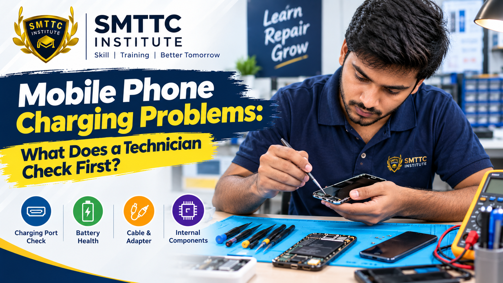 Mobile Phone Charging Problems : What Does a Technician Check Frist?